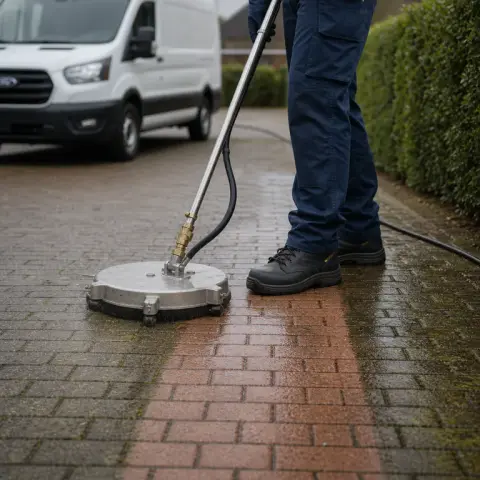 Oprit- en bestratingsreiniging